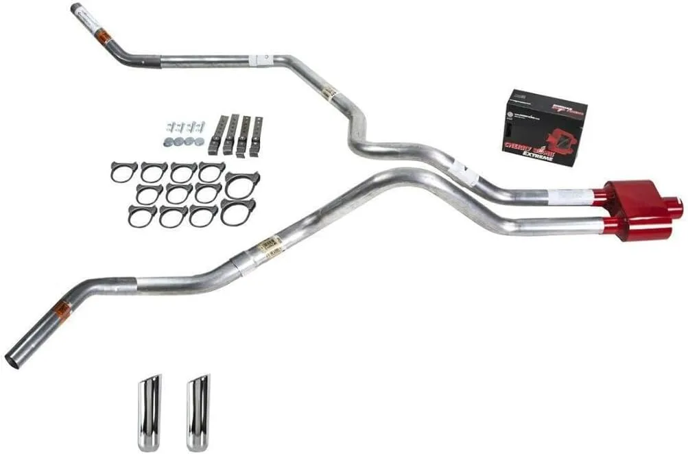 Truck Exhaust Kits Dual Exhaust Kit DR070812MCBERW12455