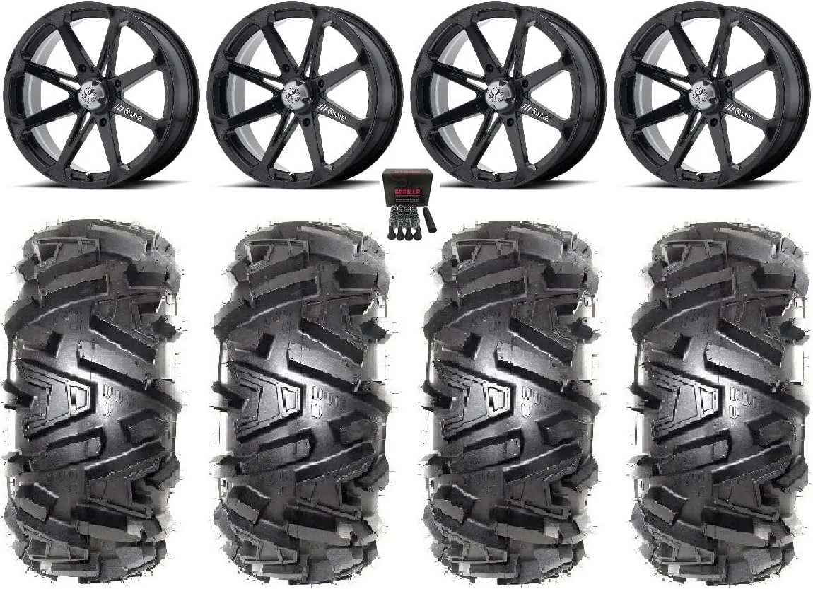 MSA M12 Diesel 18x7 ATV/UTV Wheel and Tire Bundle