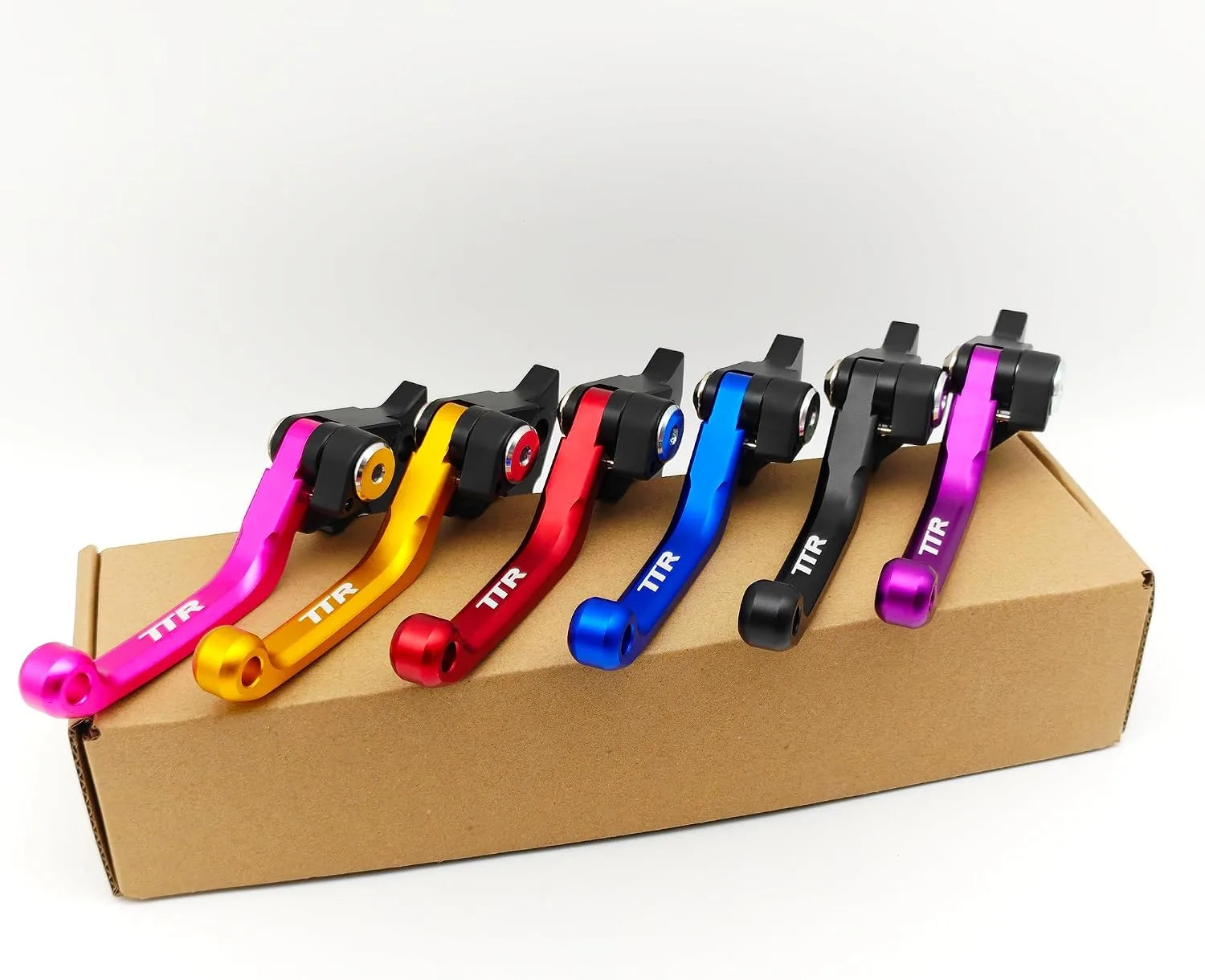 Adjustable CNC Brake and Clutch Lever Set for TTR125 and TTR250 image 2