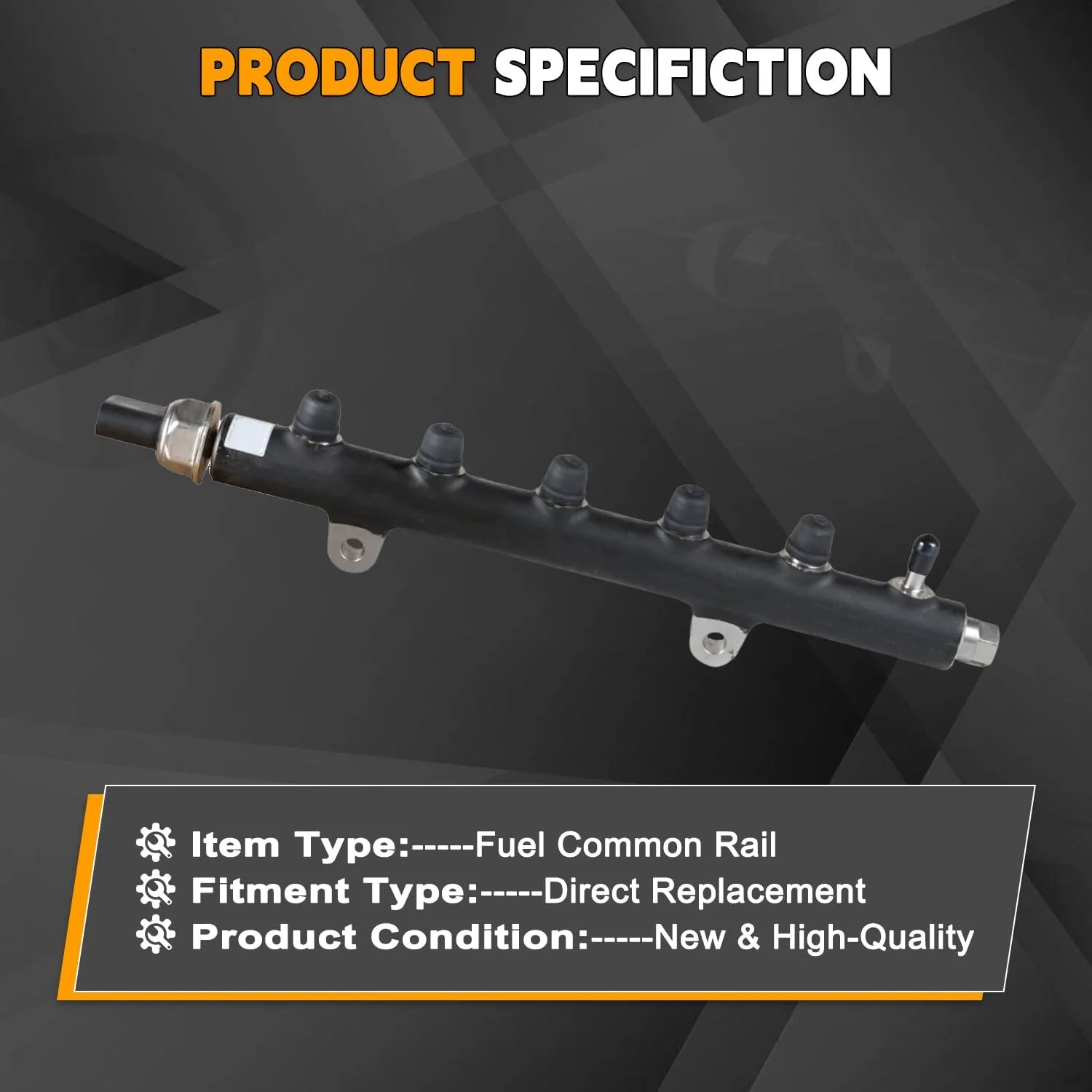 PANGOLIN Fuel Common Rail Manifold 7256757 28263779 image 3