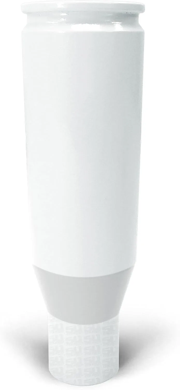 50 Caliber Racing White Billet Aluminum Shift Knob for Polaris RZR [5348G1]