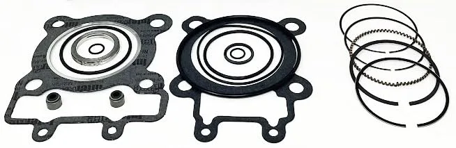 Hi-Caliber KLF 220 Bayou Top-End Gasket Kit & 67mm Piston Rings HC0283TG