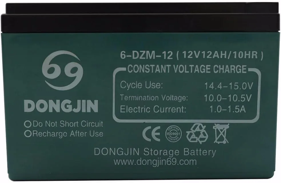SUISUITONG 12V 12Ah AGM Powersports Battery SUTE032-1