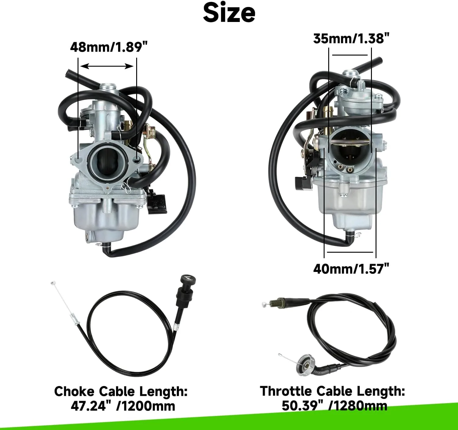 XIKOBY Honda TRX250 Carburetor Intake Manifold Kit XK-CR250-YMX image 4