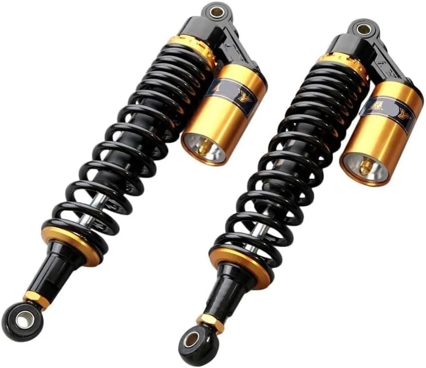 FABDM Motorcycle Air Shock Absorber Spring Damper 320-400mm image 3