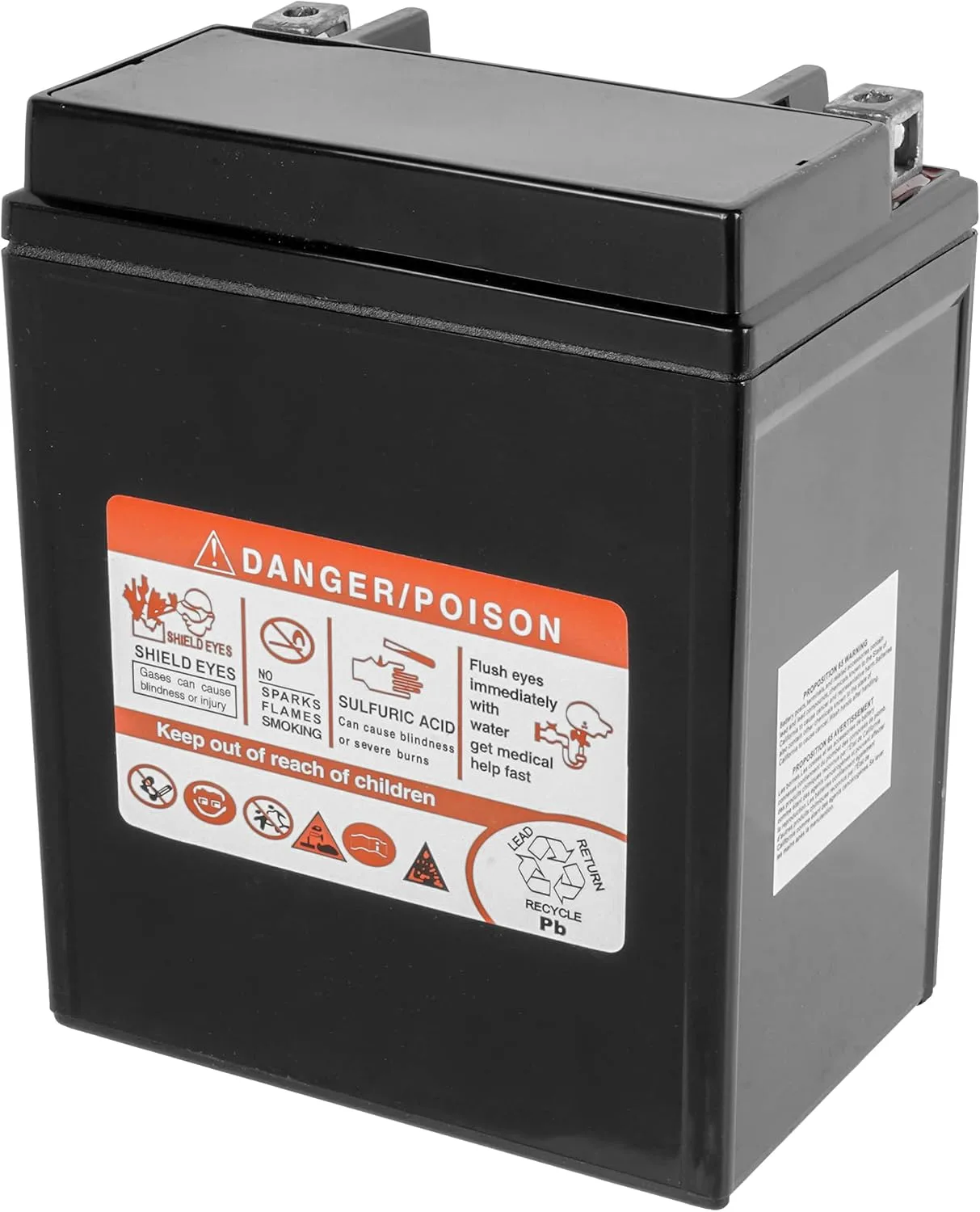 Caltric BA153/129 12V AGM Battery for Honda VF750C V45 Magna image 3