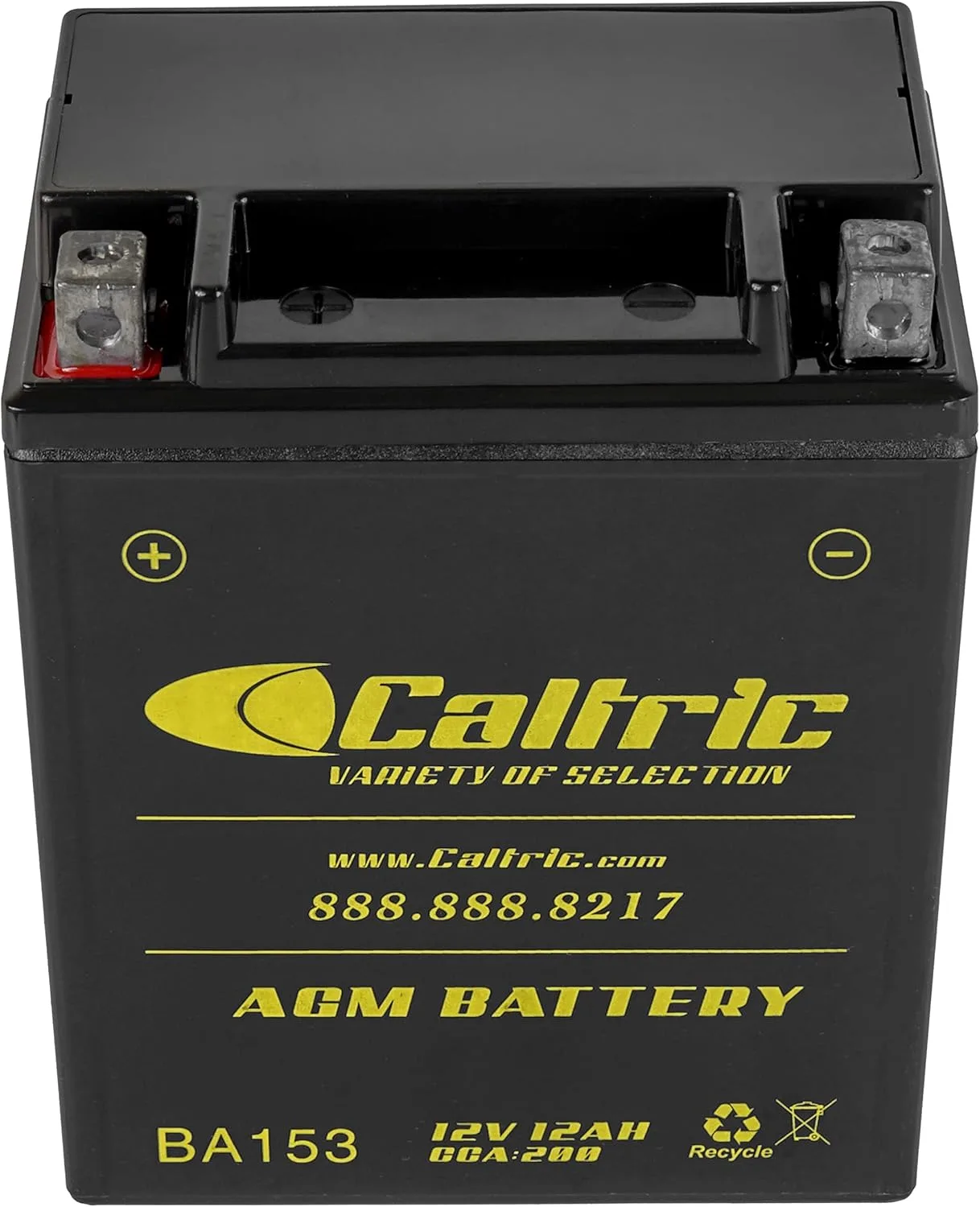 Caltric BA153/129 12V AGM Battery for Honda VF750C V45 Magna image 4