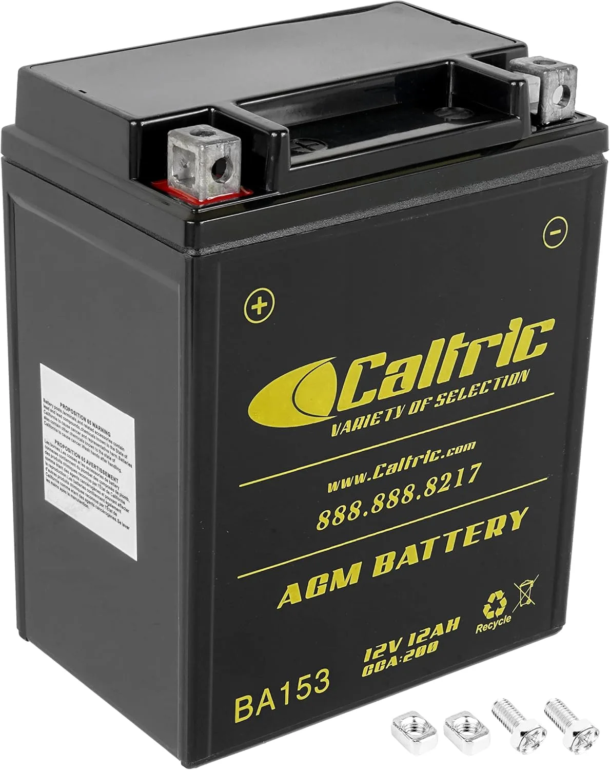 Caltric BA153/129 12V AGM Battery for Honda VF750C V45 Magna
