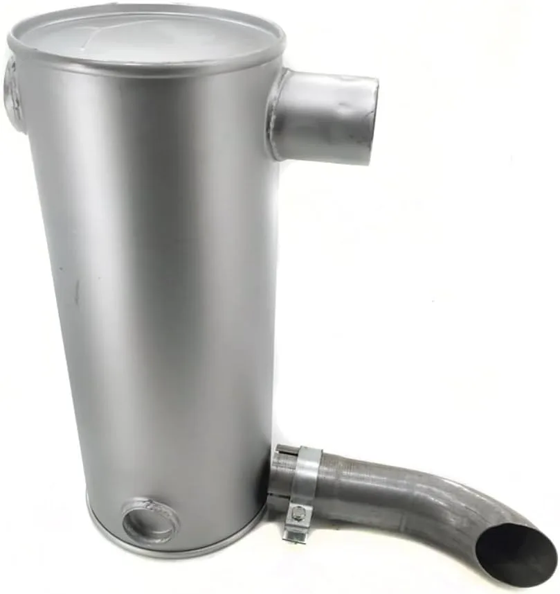 Generic SK200-5 Excavator Muffler with 80 mm Tailpipe