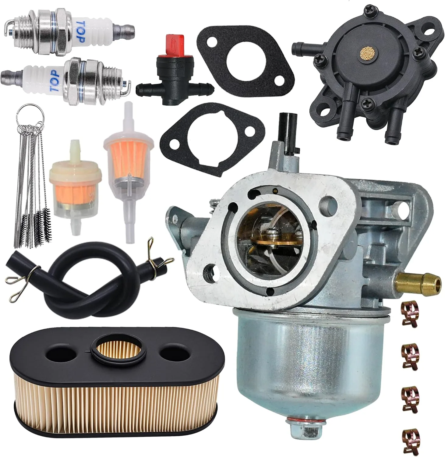 TSHOU 15003-7061 Carburetor Kit for Kawasaki FH381V FH430V FH541V FS481V