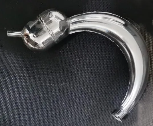 Amebee Banana-Turn Engine Exhaust Pipe and Silencer