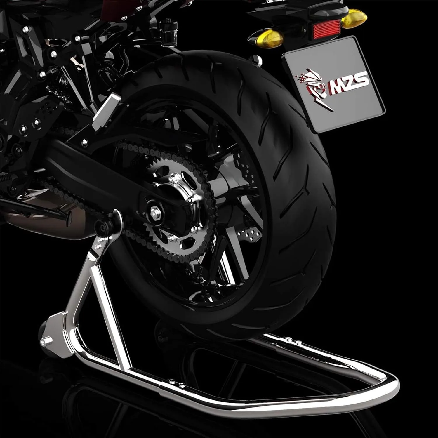 MZS M10 x 1.25 304 Stainless Steel Swingarm Spools MTB25-M10x1.25-A1 image 3