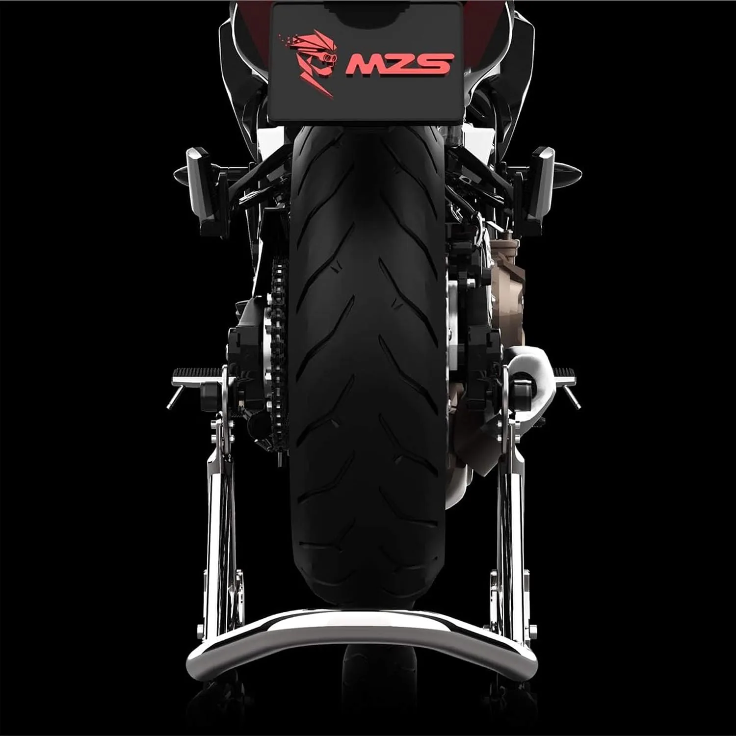 MZS M10 x 1.25 304 Stainless Steel Swingarm Spools MTB25-M10x1.25-A1 image 4