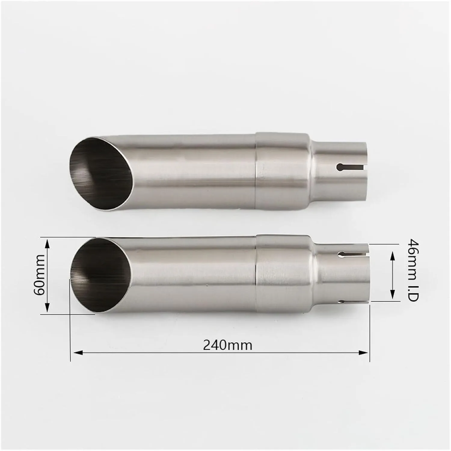 Generic Short GP Slip-On Exhaust Muffler with DB Killer ZZSUSBSUW-08D00123 image 3
