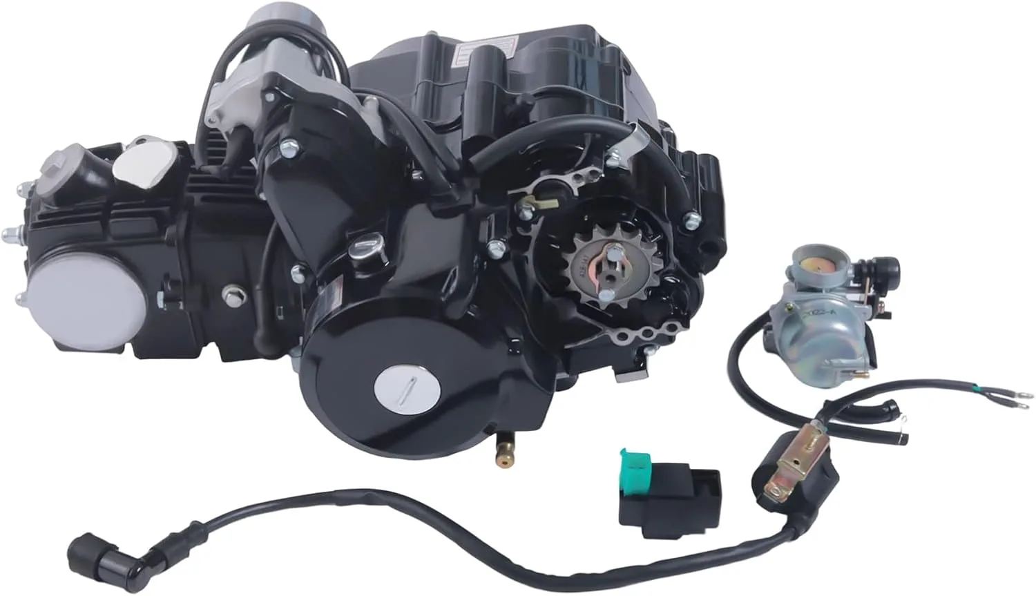 Rosyouth 110cc 4-Speed Semi-Automatic Engine Motor Kit
