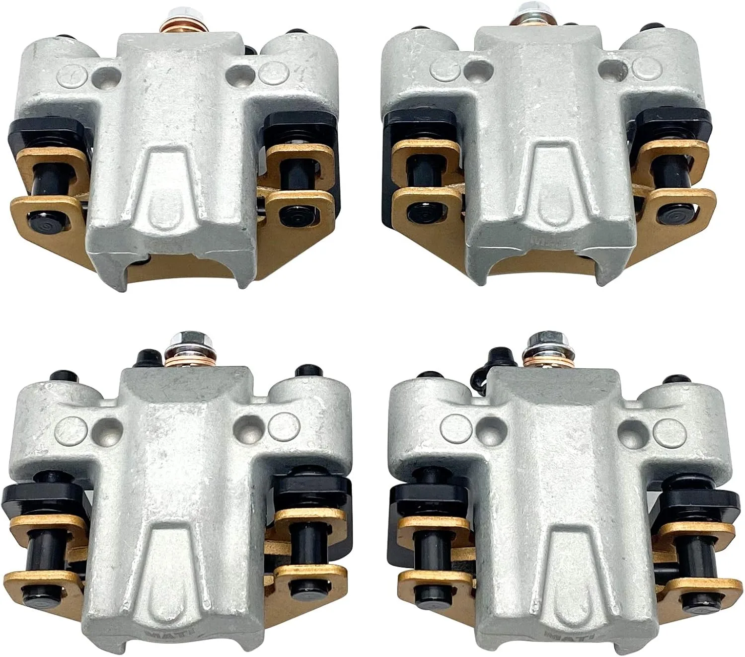 M MATI Front & Rear Brake Calipers with Pads 1436-423 / 1436-422 image 2