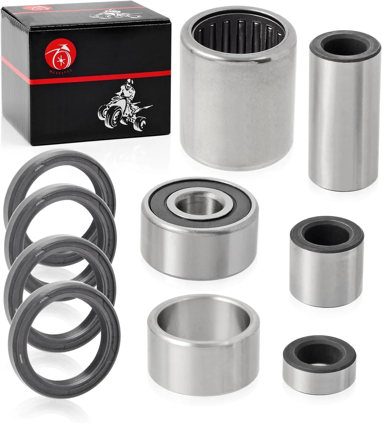 MOTO1988 Honda ATV Swingarm Bearing Bushing Seal Kit 52142-HP5-600 image 2
