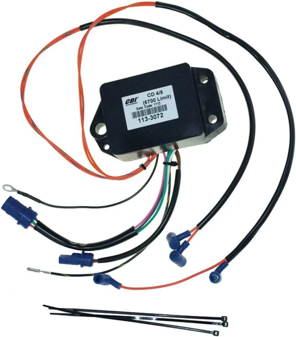 Pwc Engine PWC 113-3072 B Power Pack Ignition Module for 1985 Johnson Evinrude CD