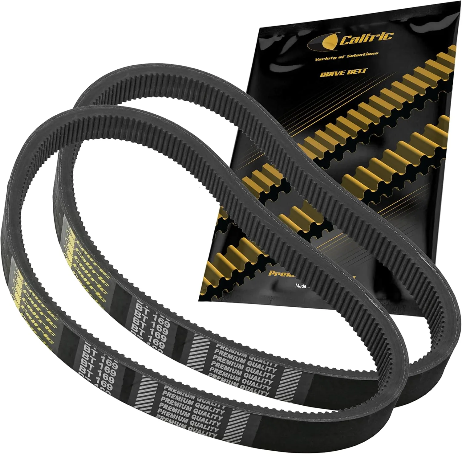 Caltric Ski-Doo Drive Clutch Belt Set BT169+BT169/1