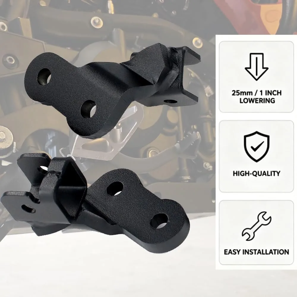Xitomer FPL21N Footpeg Control Lowering Kit for 2022–2024 KLR650 image 3