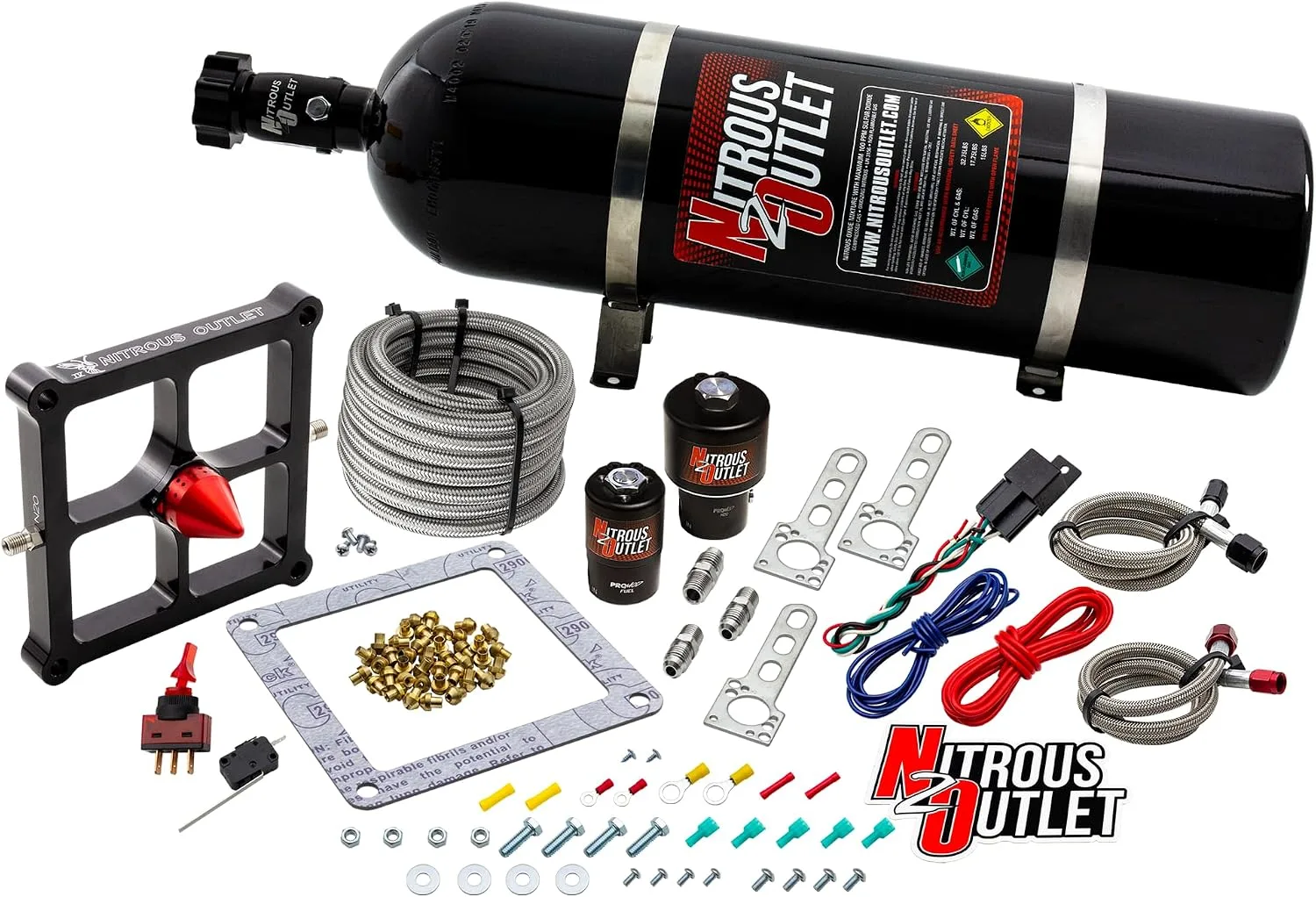 Nitrous Outlet Gen 4 4500 Stinger Wet Nitrous Plate Kit 00-10652-GEN4-12 image 4