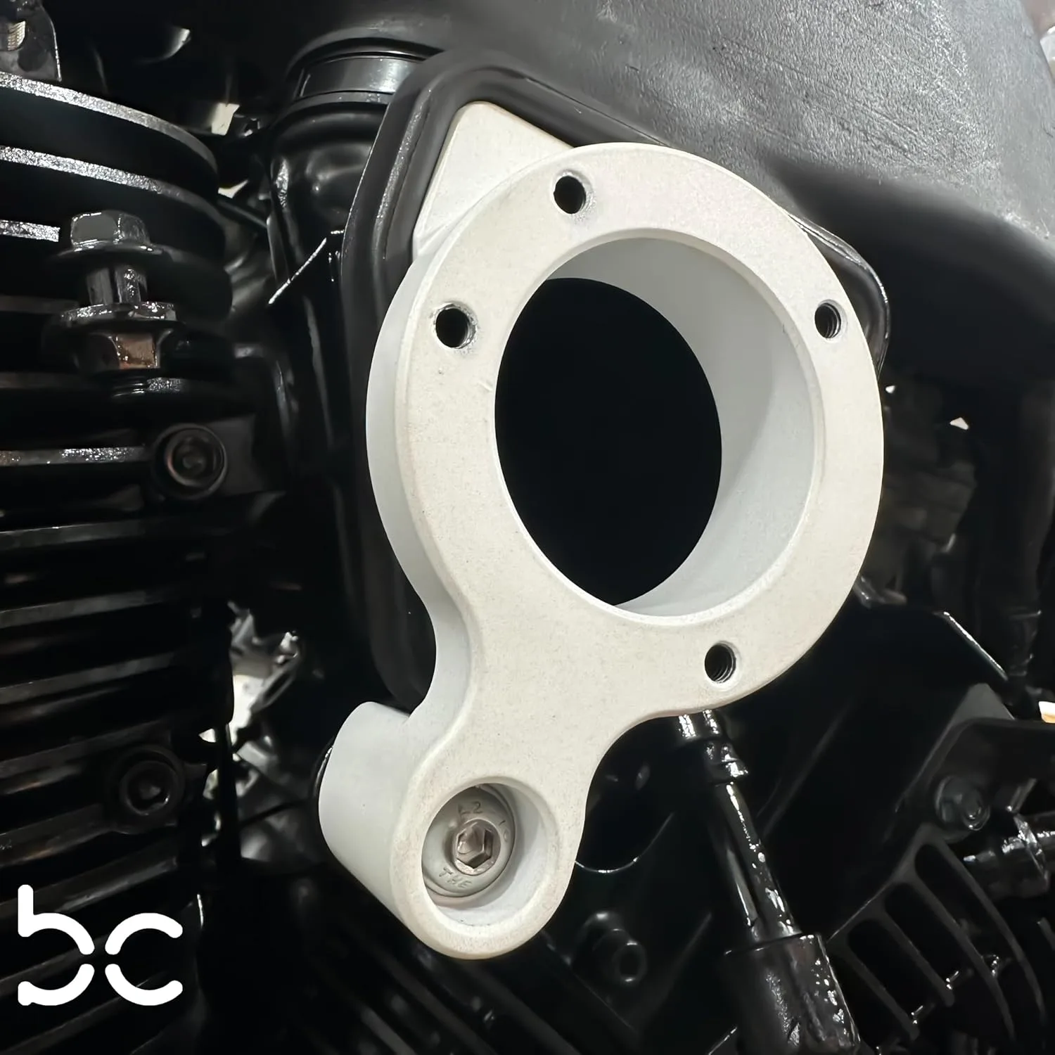 BOBBERCYCLE Honda Shadow VT750DC Spirit Intake Air Cleaner Adapter 686654173590 image 4