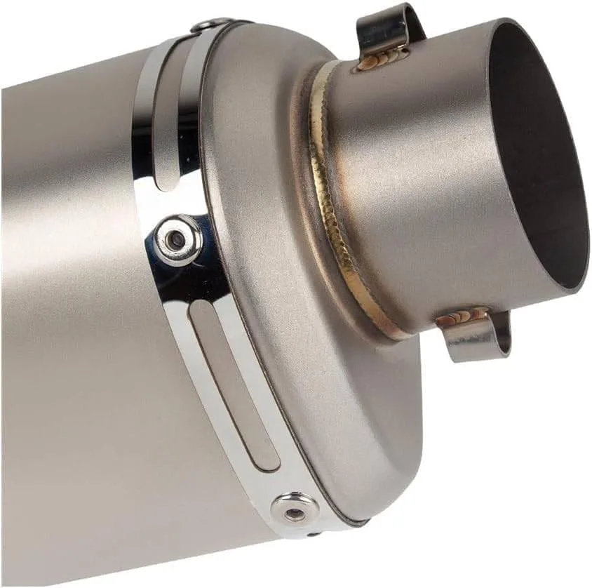 Generic Universal Motorcycle Exhaust Muffler Pipe 6325165454043 image 3