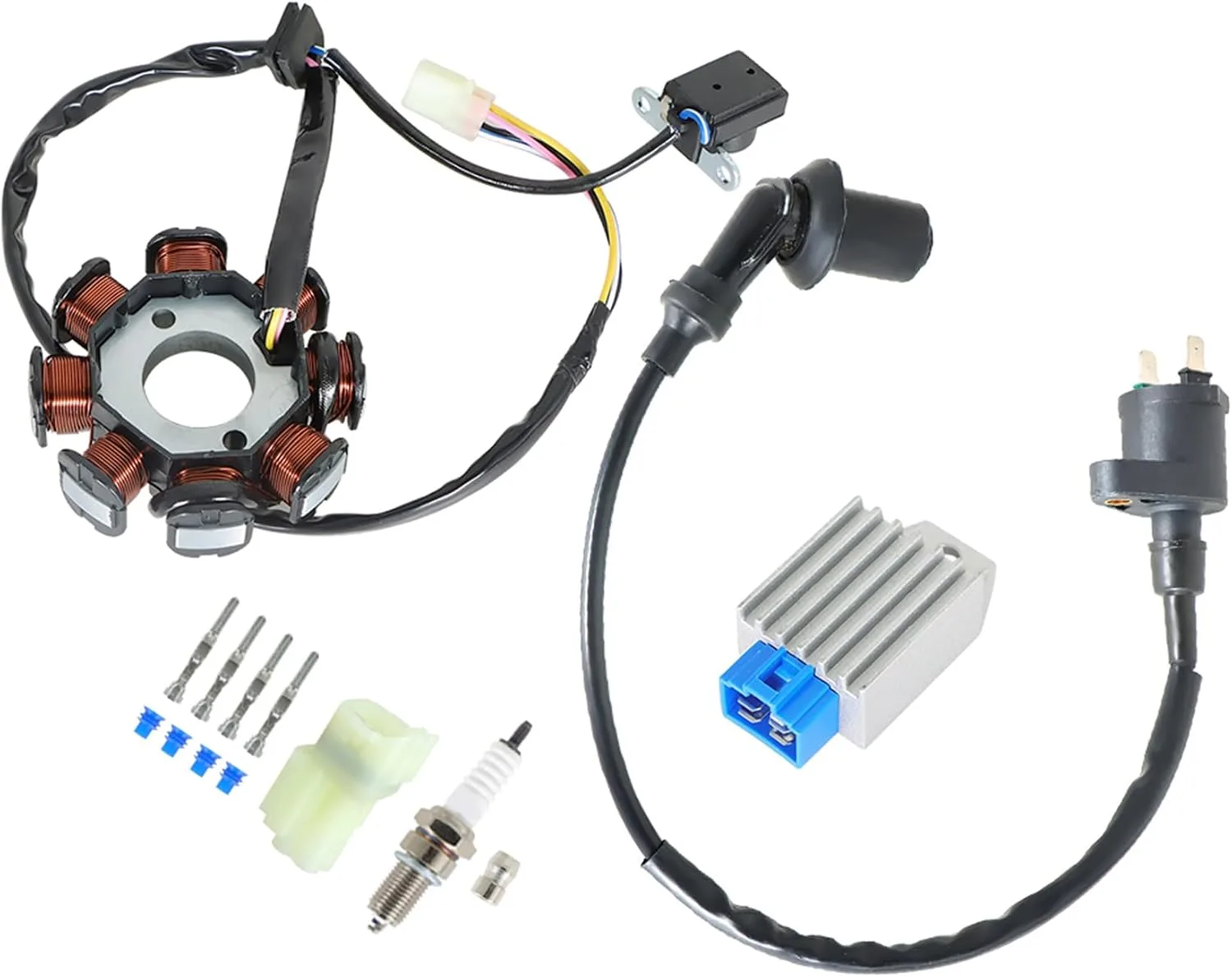 Silscvtt Ignition Coil Plug Regulator Kit for Polaris Outlaw 50/90 image 2