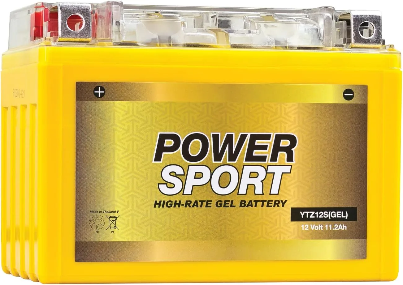 ExpertPower YTZ12S-GEL-1 12V 11.2Ah Gel Motorcycle Battery