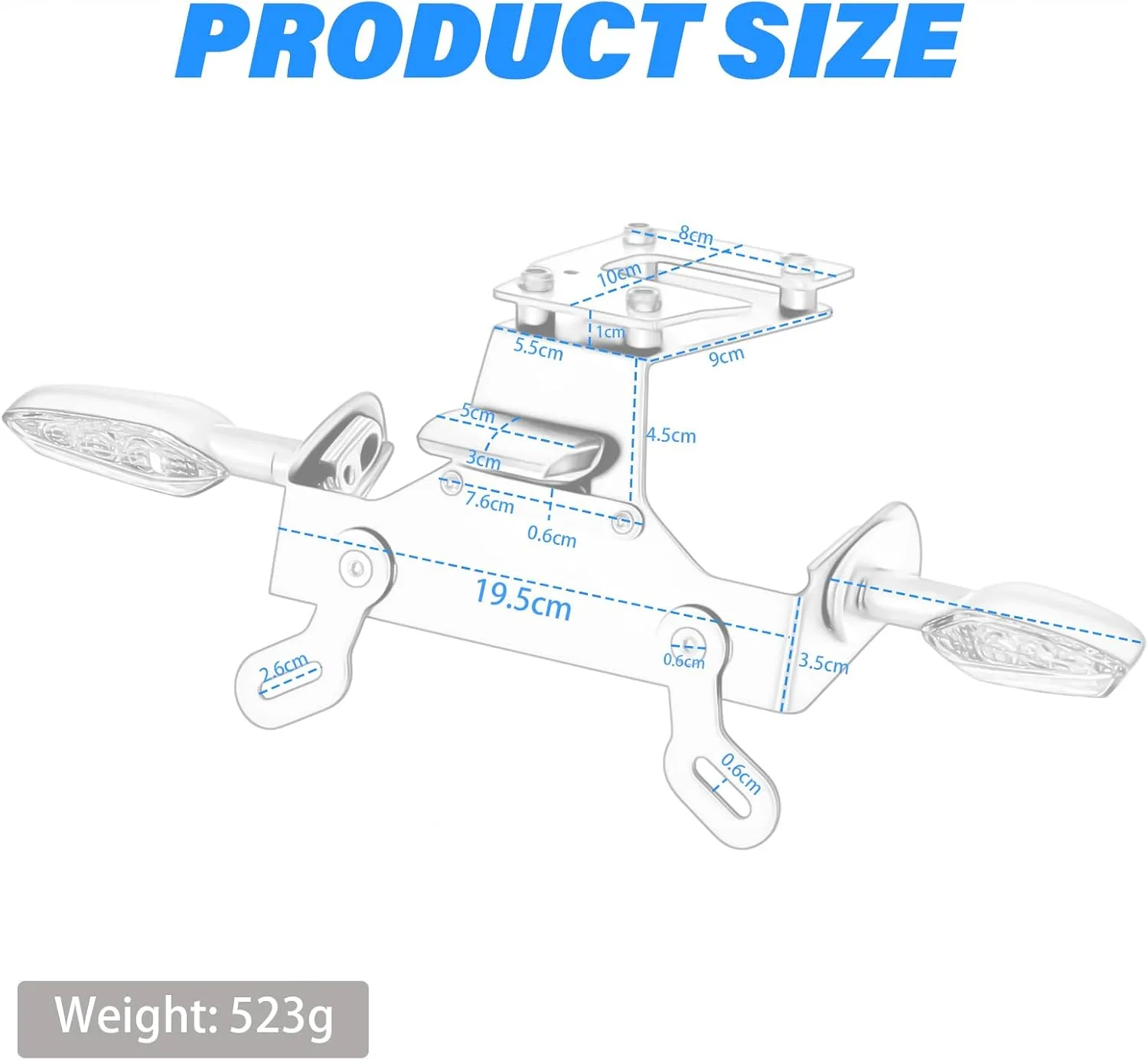 WEIXINRACING Rear Fender Eliminator Kit for Z900, Z900SE, ZH2 & ZH2 SE image 3