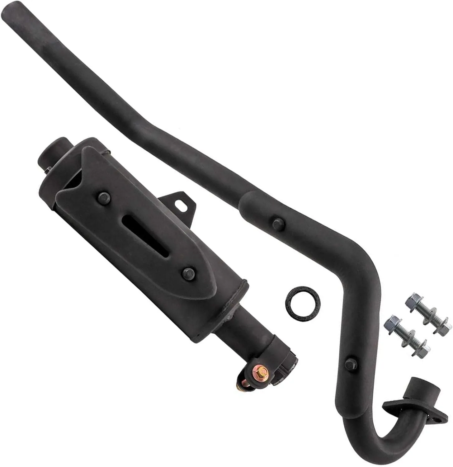 91.SCS 28mm ATV Exhaust Pipe with Muffler KWTM706