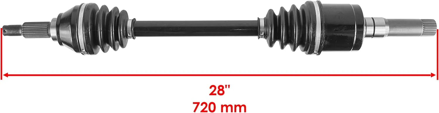Caltric Rear CV Joint Axle AX270/2 for John Deere Gator XUV 620i/850D image 2