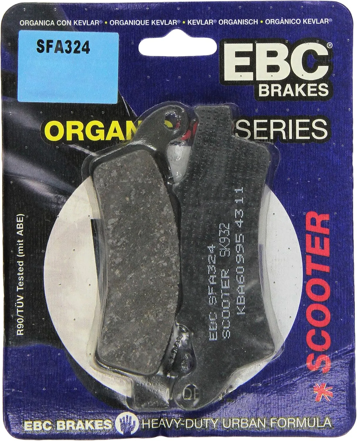 EBC SFA324 Standard Rear Scooter Brake Pad image 2