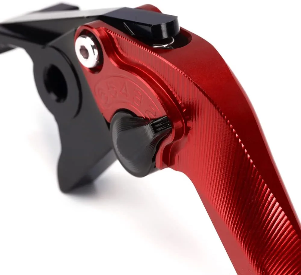 Motorcycle Short Brake Clutch Levers Compatible with Tracer 9 / GT/GT+ / GT+ Plus 2021-2025 Tracer9gt Tracer9 Tracer9gt+ Tracer 9 Accessories (Red) image 4