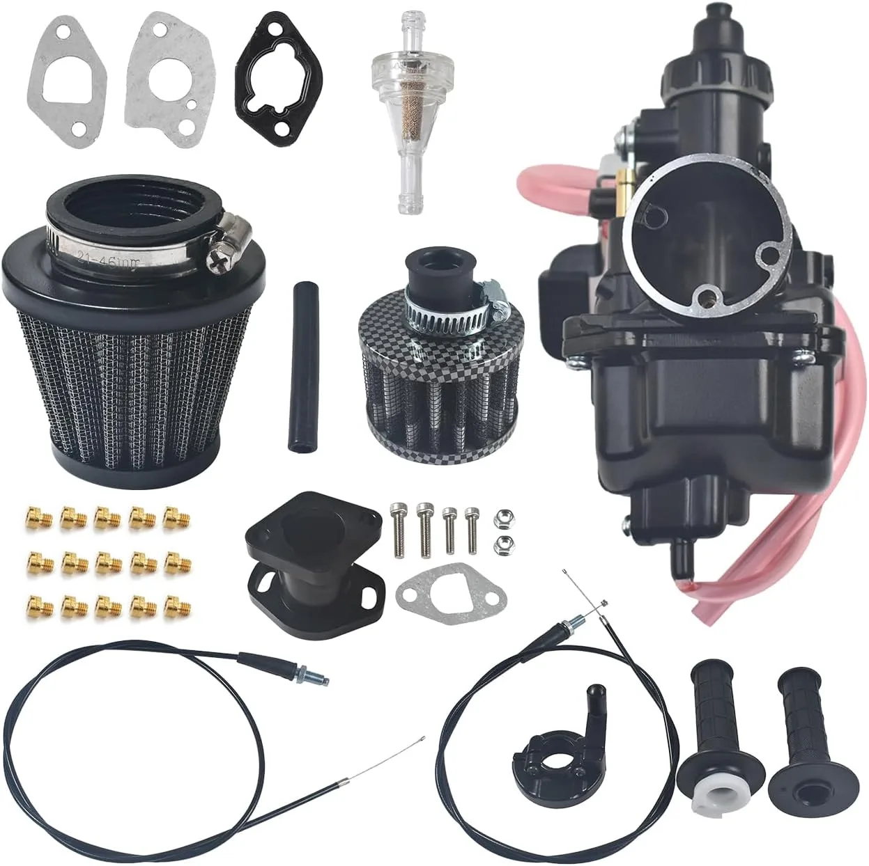 VM22 Carburetor Kit AMXL-BD11617 for Select Mini Bikes and Small Engines