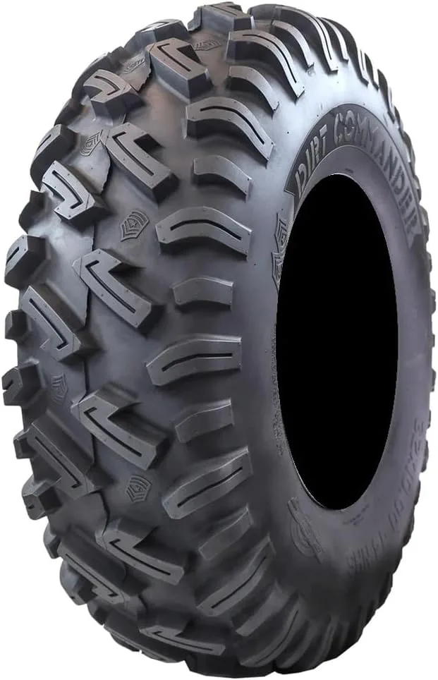 MSA M33 Clutch 12x7 ATV Wheel and GBC Dirt Commander Tire Bundle image 3