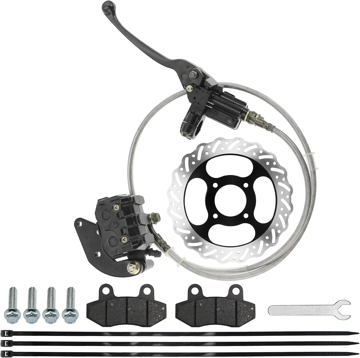 PRO BAT Hydraulic Front Disc Brake Caliper System DHBS020BP