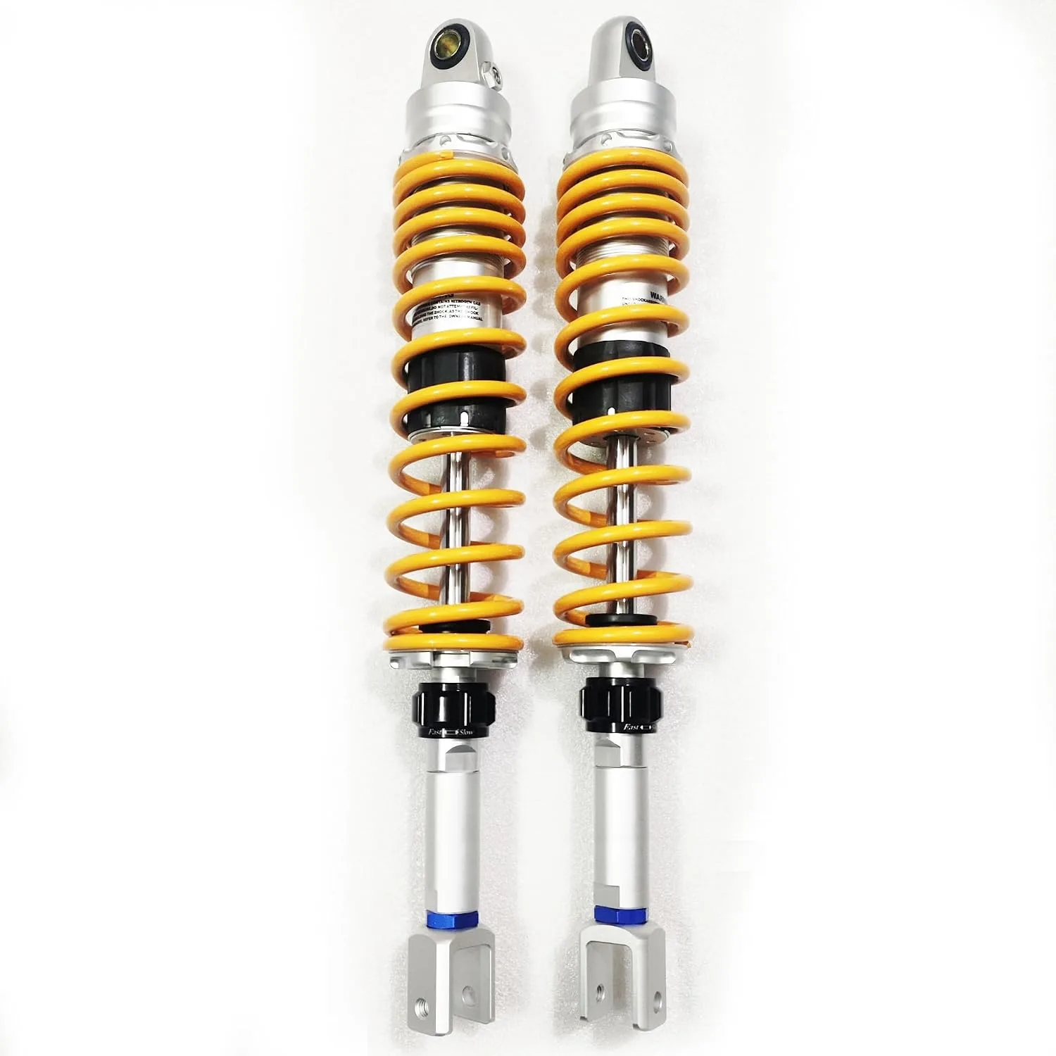 Generic 430mm Adjustable Rear Motorcycle Shock Absorbers 4852841603072