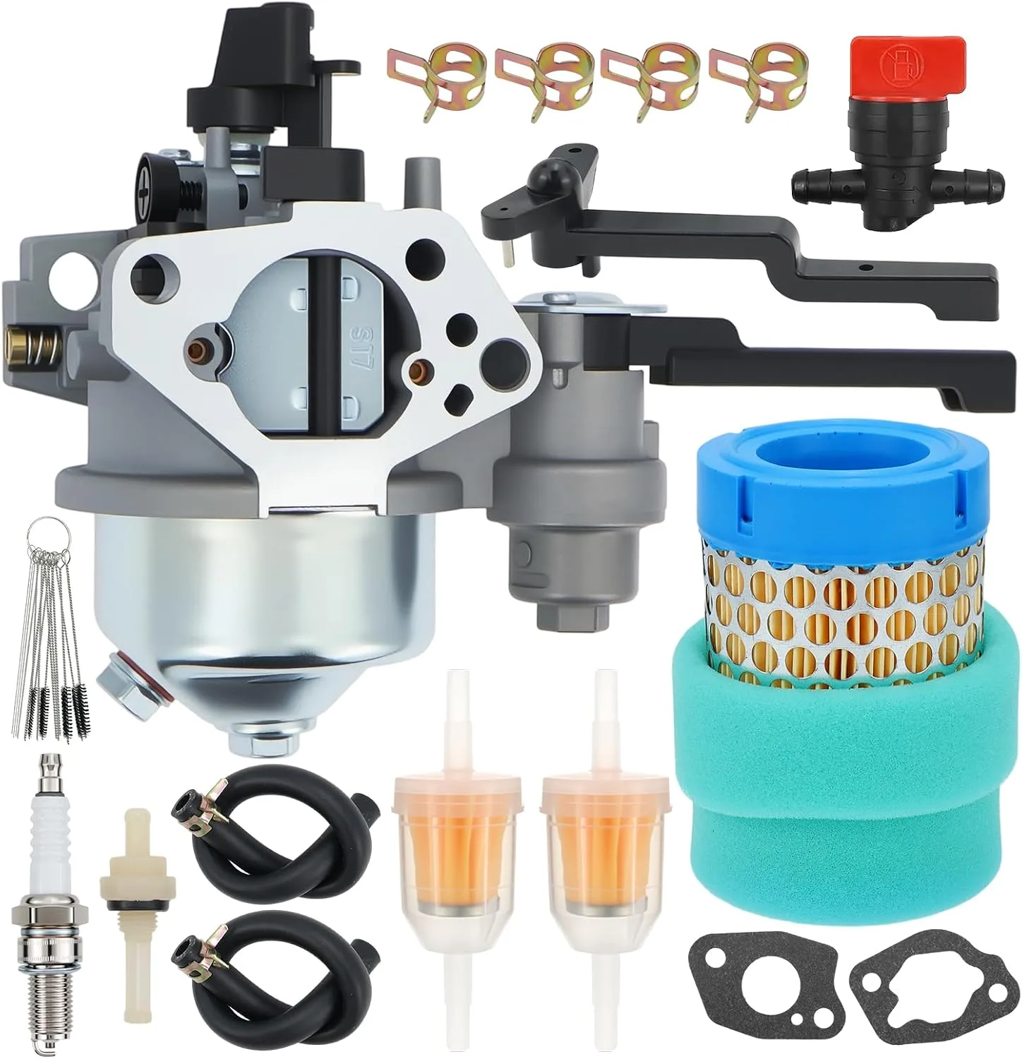 Turbook 17-853-05-S Carburetor Kit for Kohler CH395 9.5HP 277cc