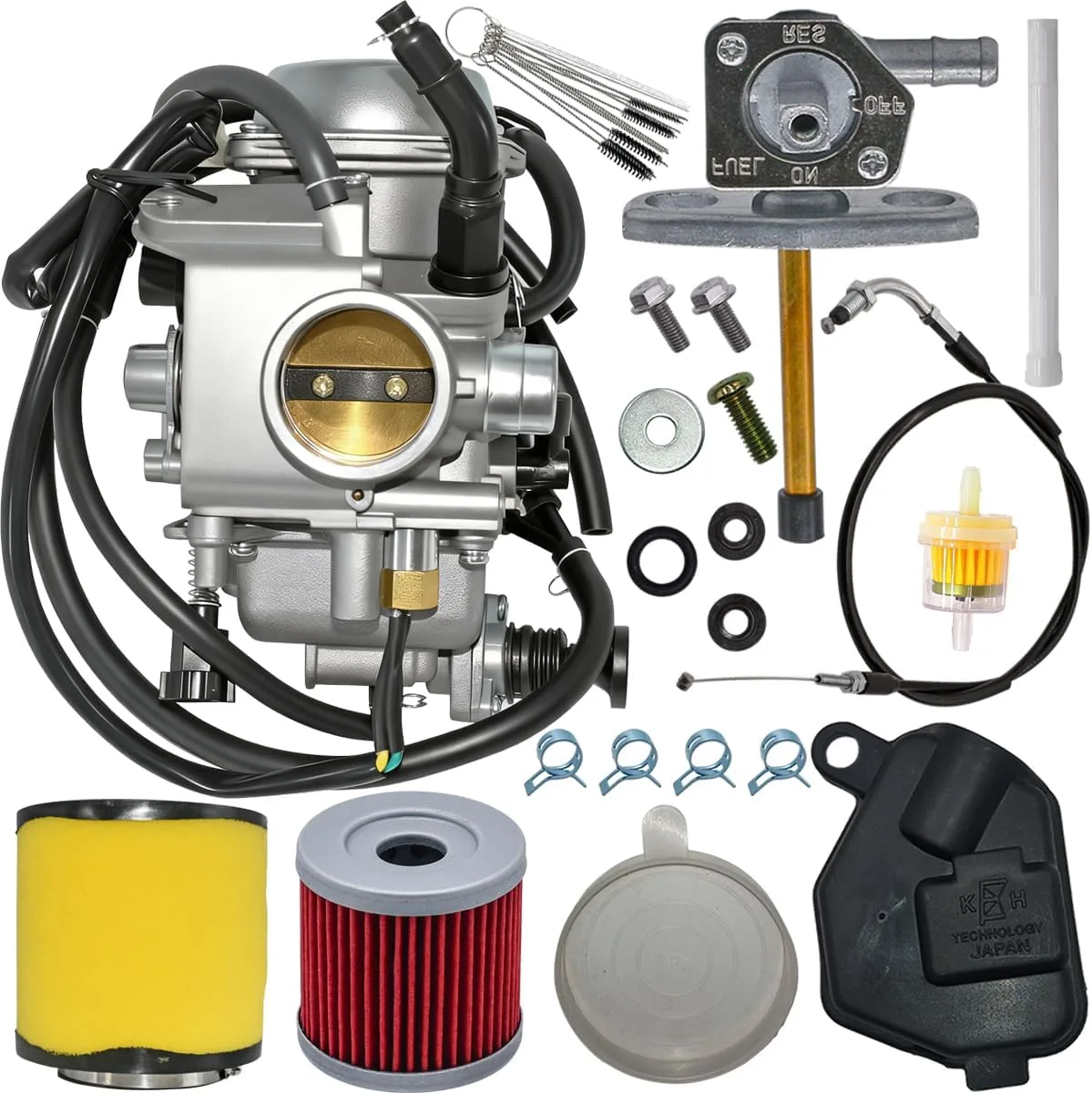 Rebuiman Carburetor Kit 16100-HN5-305 for Honda ATV Models