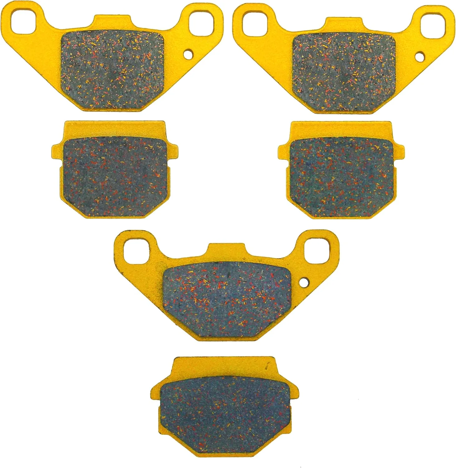 Traild YAMG6783 Ceramic Brake Pads for Yamaha Grizzly 300 2012-2013 image 2