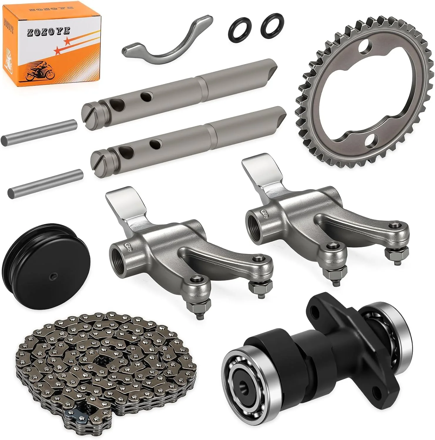 ZOZOYE Camshaft Rocker Arm Timing Kit 91102-HA0-000 for Honda TRX250X TRX300EX TRX300X image 2