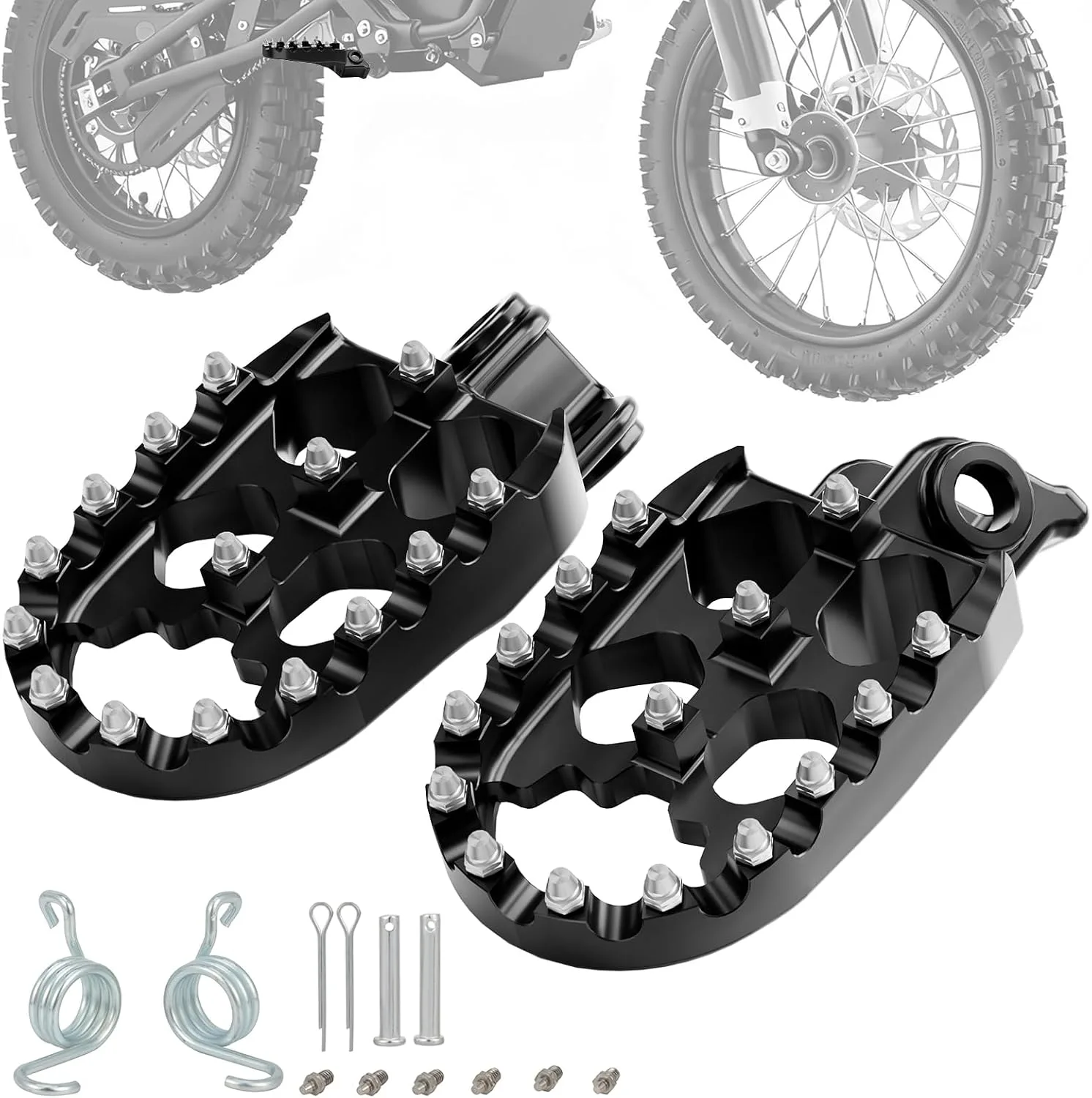 IUVWISN CNC Foot Pegs WX1114001217 for Ebox Electric Dirt Bikes