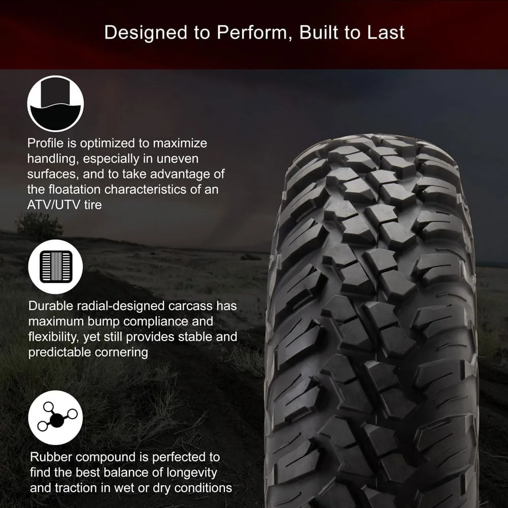 Tusk 32x10-15 Terrabite Tires with Uinta Beadlock Wheels 587259023 image 4