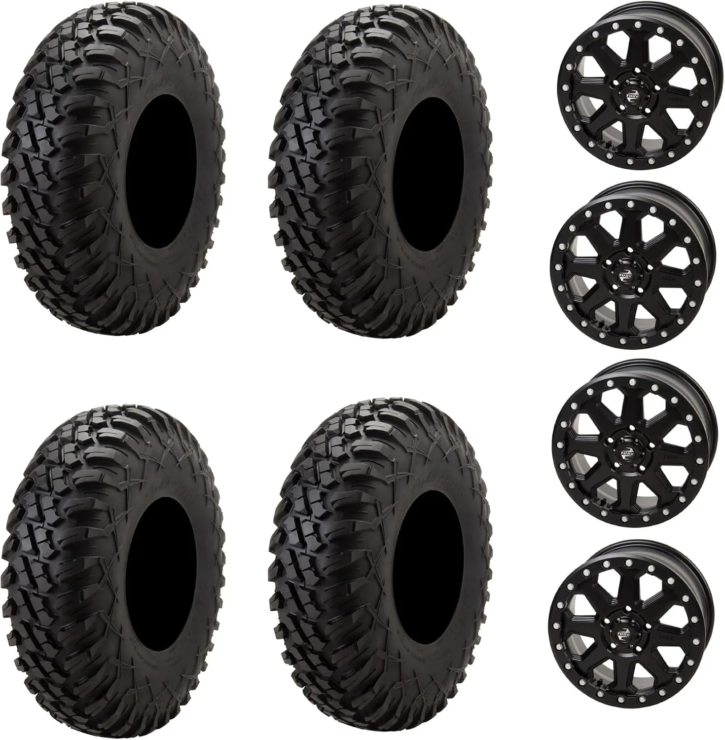 Tusk 32x10-15 Terrabite Tires with Uinta Beadlock Wheels 587259023