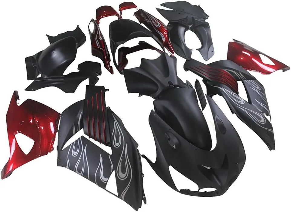 WYNMOTO Fairing Kit for 2006-2011 Kawasaki ZX-14R / ZZ-R1400 image 3