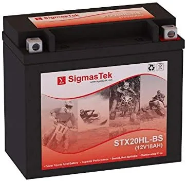 SigmasTek GSXMXZ_310ld 12V AGM Battery for Ski-Doo GSX & MX Z 800cc
