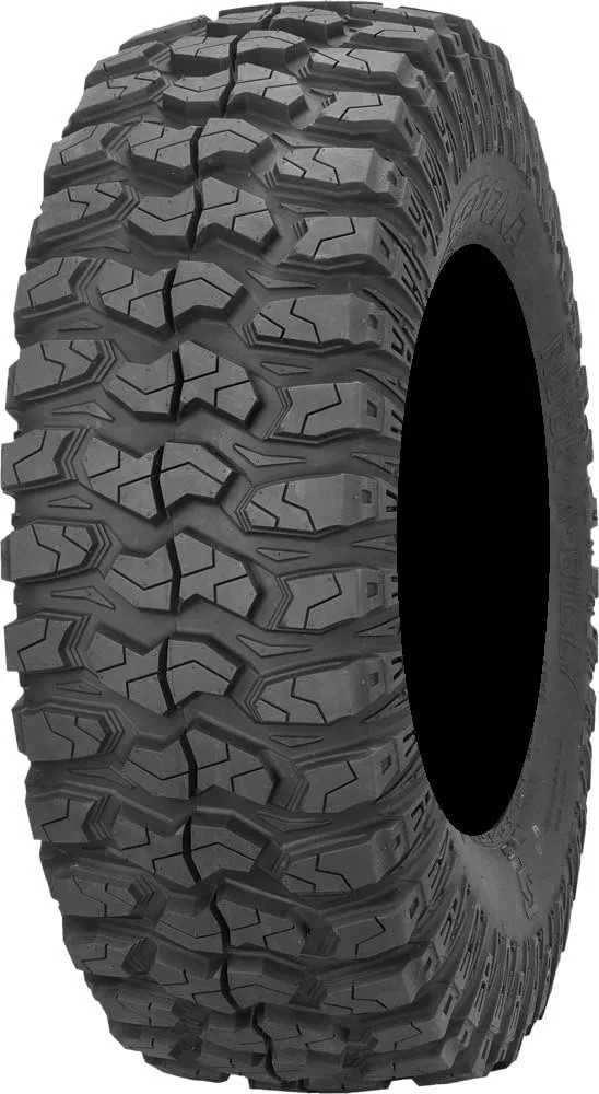 MSA Black Vibe 14 in ATV Wheels and 28 in Rock-A-Billy Tires Bundle image 3
