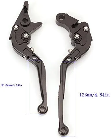 FXCNC Folding Adjustable Brake & Clutch Levers MF002-1111 for LIFAN KP 150 MINI LF150-5U image 2