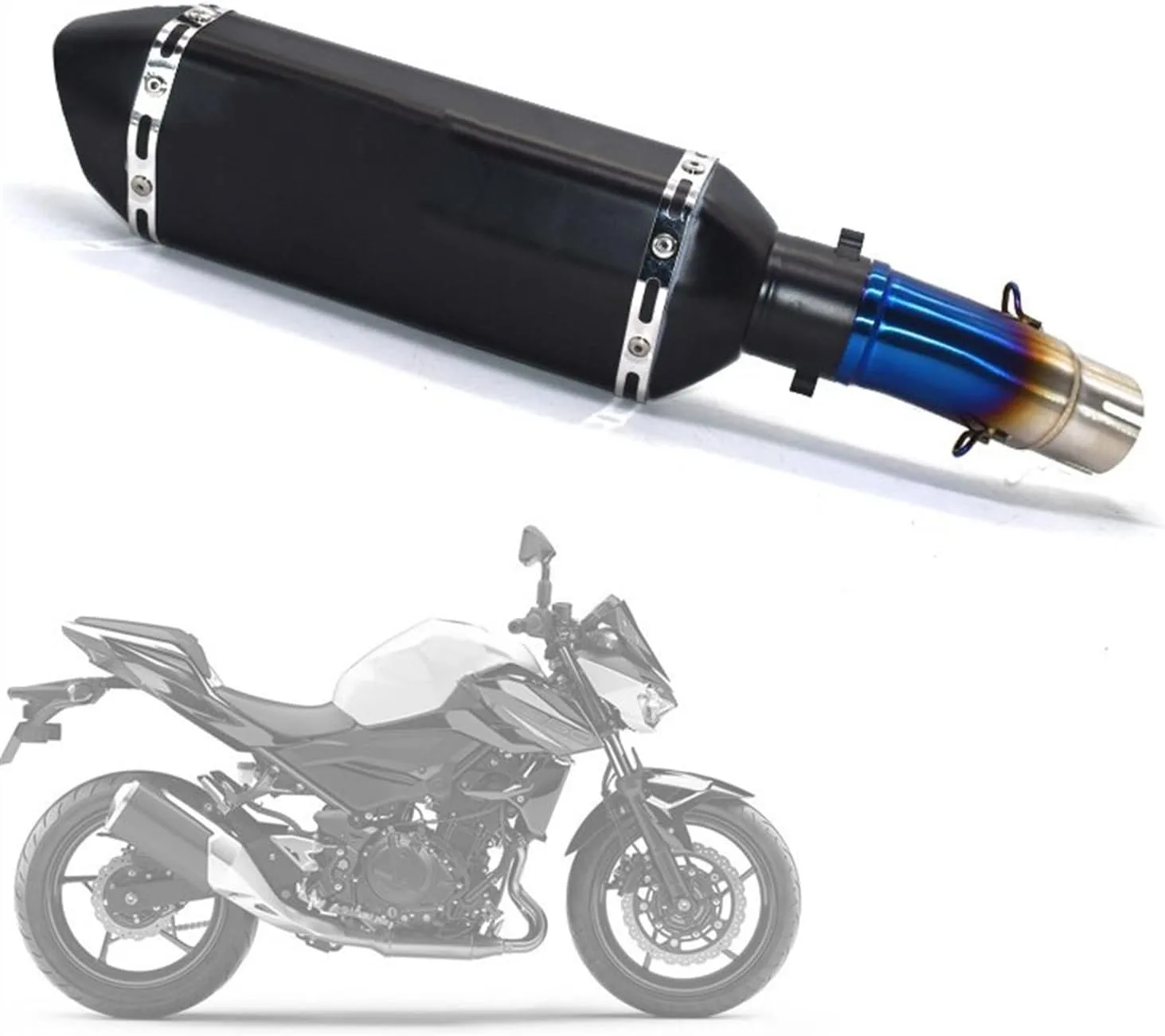 Kawasaki Ninja 400/Z400 Exhaust Muffler Pipe 2017–2019 - 4950258381542 image 4